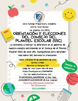 ssc parent flyer spanish